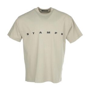 Stampd Strike Logo Relaxed Tee Sand LG